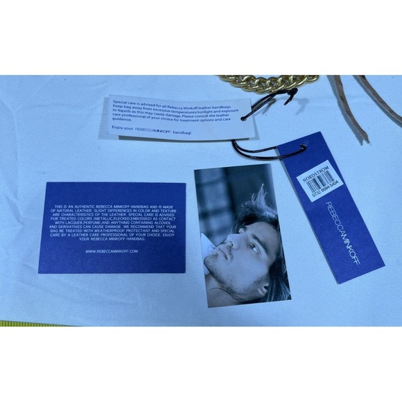 REBECCA MINKOFF Large MAC Taupe Crossbody Leather Purse - Picture 8 of 15